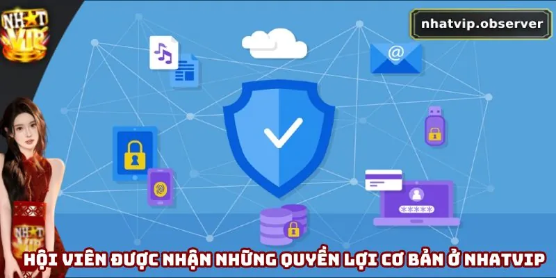 Hội viên được nhận những quyền lợi cơ bản ở Nhatvip