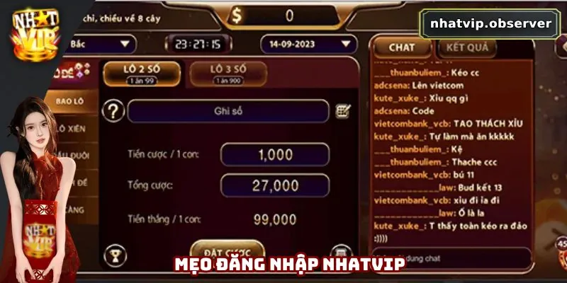 Mẹo đăng nhập Nhatvip không xảy ra rủi ro