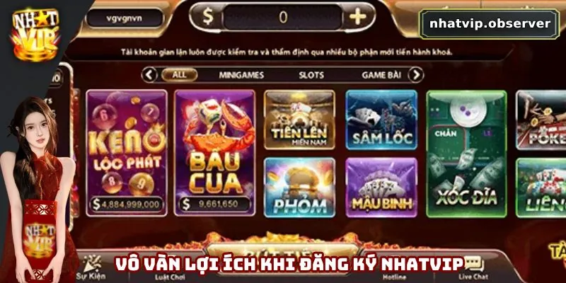 Vô vàn lợi ích nhận được khi tham gia vào hệ thống Nhatvip